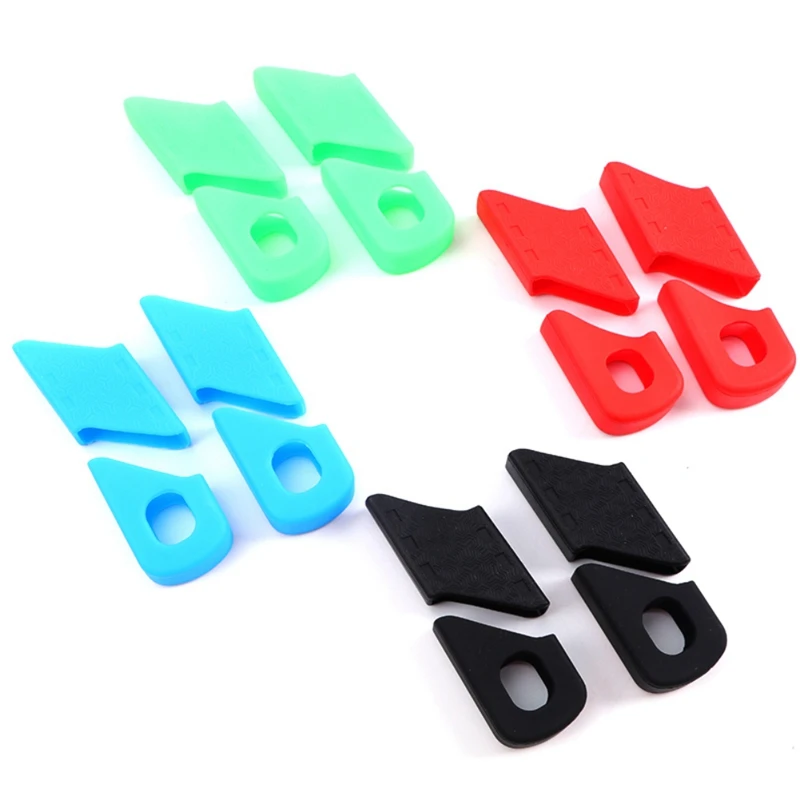 

4 Pcs Bicycle mountain bike crank sprocket silicone cover Bicycle Accessories sram crankset bike parts