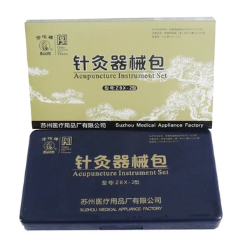 

Genuine Hua Tuo non-disposable acupuncture needles Chinese acupuncture instrument set with 18 different size