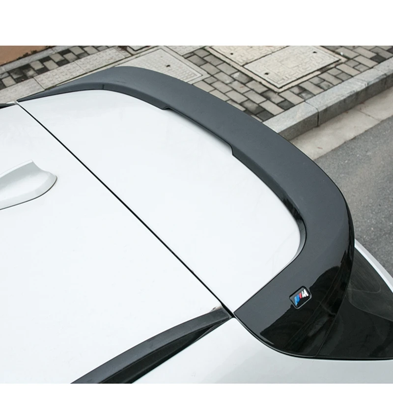Для BMW X1 Задний Спойлер ABS Материал задний спойлер на крышу багажника для BMW X1 цвет