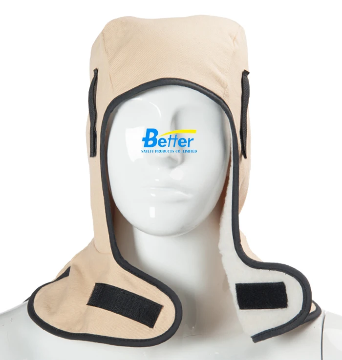 

subzero 50 degree Celsius cold protection Welding Hood warm winter neck cape hood  Flame Retardant Outer Shell Welding cap