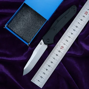 

LEMIFSHE BM 940 / 943 Nylon glass fiber handle D2 blade Copper washer folding camp hunting Pocket outdoor EDC Tool