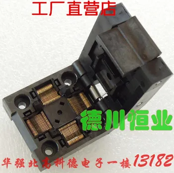 

QFP64 Flip Shrap Test Stand 0.5 Span Burner Programming Block FPQ-64-0.5-06