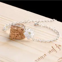 NEHZY – bracelet en argent sterling 925 pour femme, bijoux à la main, fleur de lotus, de haute qualité, à la mode, longueur de chaîne 19cm, nouvelle collection