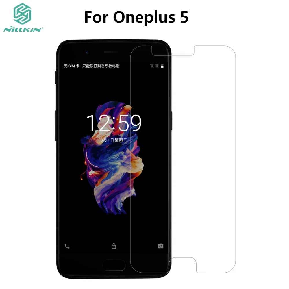 Защита для экрана Oneplus 5 2 шт./лот суперпрозрачная или матовая Защитная пленка NILLKIN