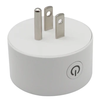 

Top Mini Smart Plug Outlet Works with Amazon Alexa Google Assistant 2.4GHz Wifi Enabled Remote Control Smart Socket Smart Plugs