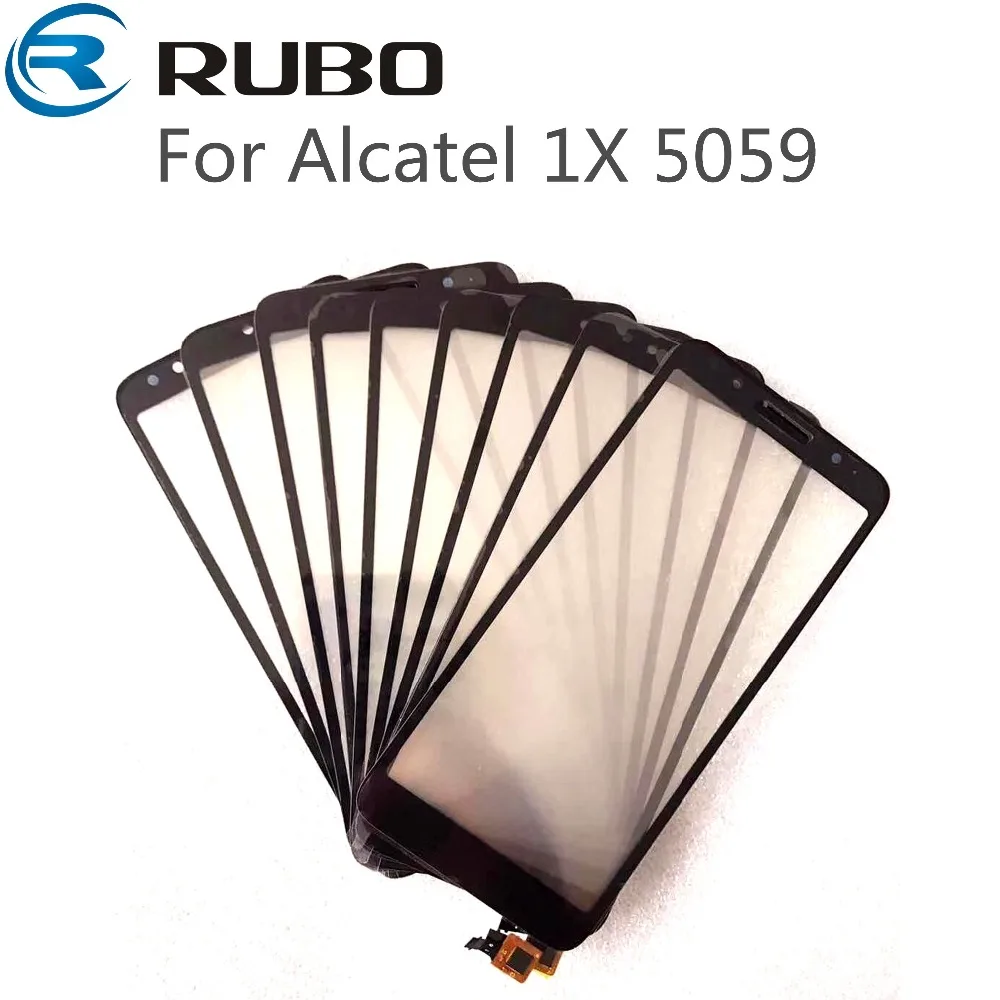 

For Alcatel 1X 5059D 5059 touch Screen Glass sensor panel lens For Alcatel OT5059 Replacement cell phone