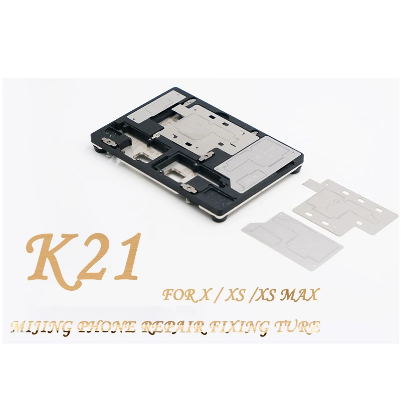 MJ K21 PCB Holder Fixture For iPhone X/XS/XS MAX Micro Soldering Repair Station Fixing Tools MJ K21 PCB Holder Fixture For iPhone X/XS/XS MAX Micro Soldering Repair Station Fixing Tools