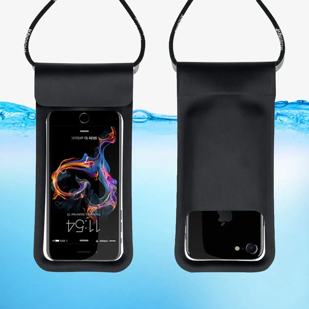 

Waterproof Phone transparent Case Cover Touchscreen Cellphone pvc bag Dry Diving Bag Pouch with Neck Strap for swim iPhone Meizu