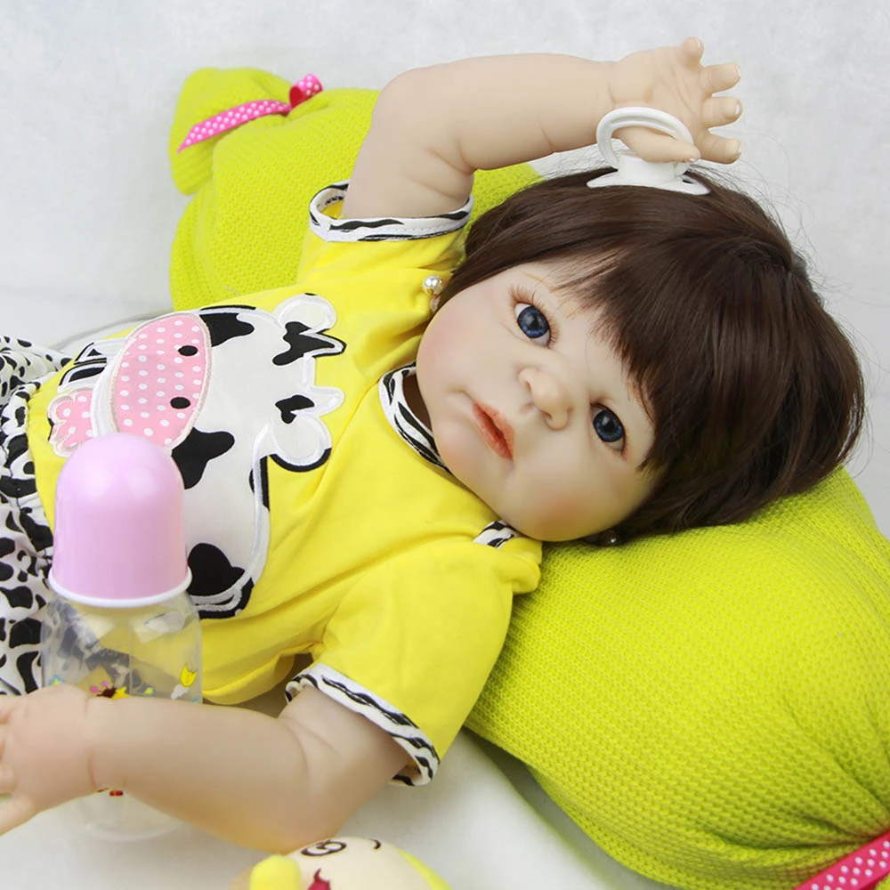 KEIUMI 23 ''реалистичные куклы Reborn Baby белая кожа кукла для младенцев полностью