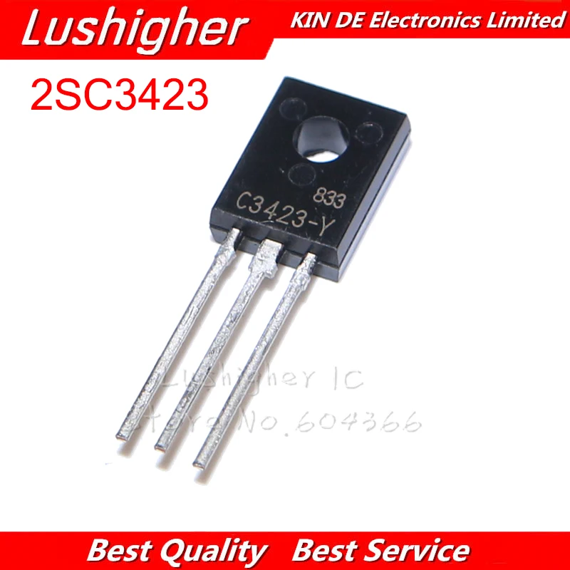 20pcs 2SA1360 TO-126 2SC3423 TO126 New Original (10pcs A1360 + 10PCS C3423 )