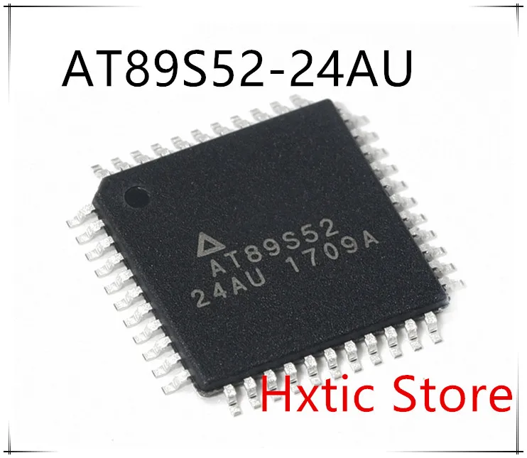 10pcs lots AT89S52 24AU AT89S52 QFP 44 New original IC