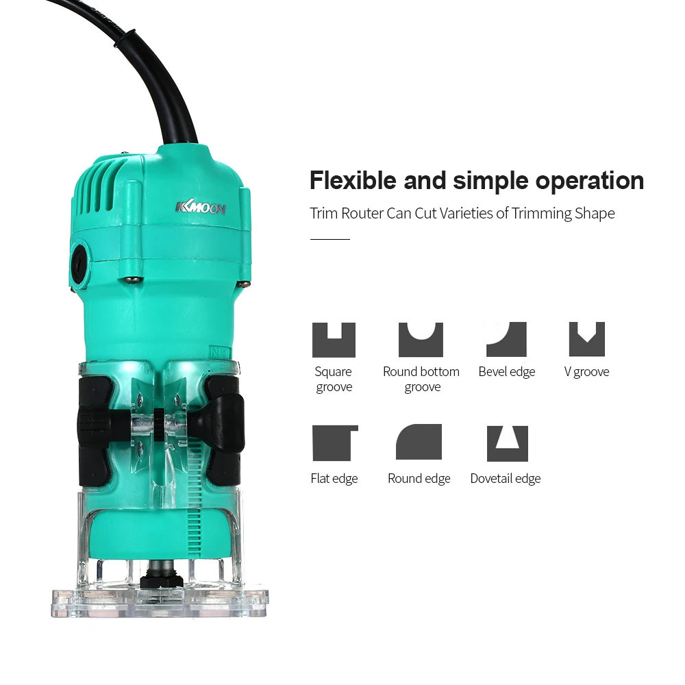 110V/220V 800W 35000RPM Electric Hand Trimmer Wood Laminate Palms Router Joiners Power Tool Woodwork Carving Machine Trim