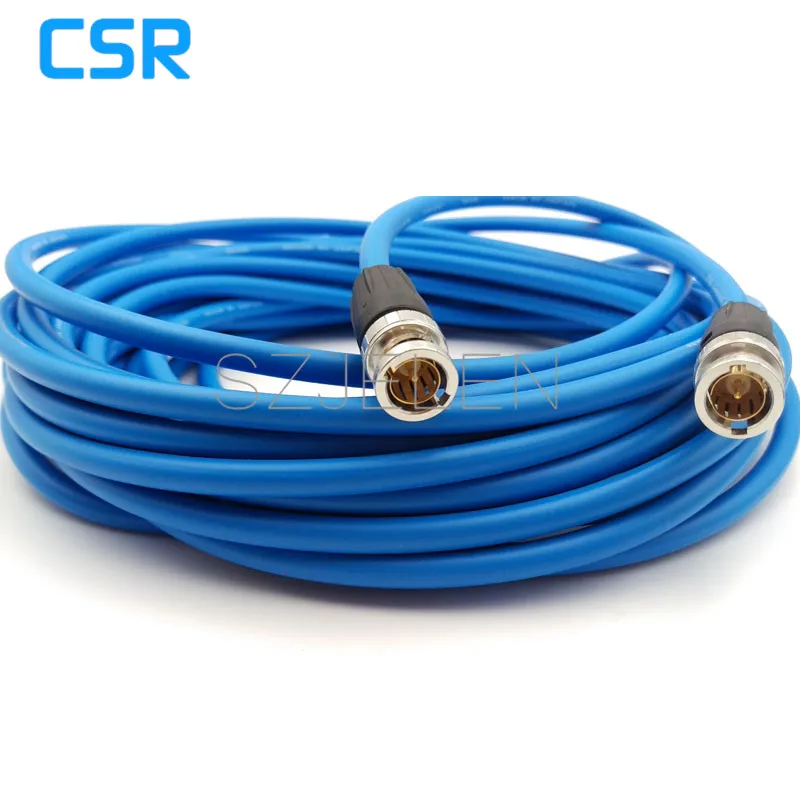 

FOR NEUTRIK BNC connector plug, SDI pigtail. Camera RF coaxial cable, Cable length 20M,Canare soft video coaxial LV-61S