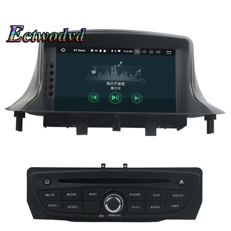 Discount Ectwodvd Octa Core 4G Android 8.0/Quad Core Android 8.1 Car Multimedia DVD Player For Renault Megane III Fluence 2009-2016 11