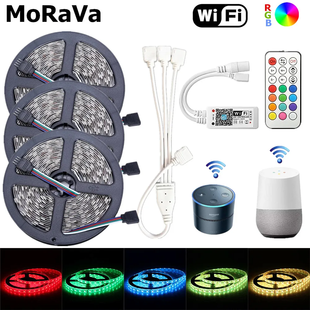 СВЕТОДИОДНАЯ лента SMD 5050 150 светодиодов + радиочастотный Wi Fi
