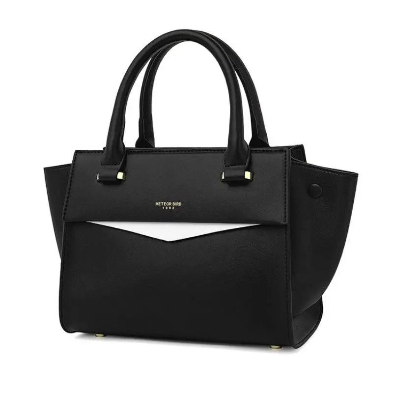 

LOEIL Leather handbags tide soft leather wings package high-end dinner exquisite portable Messenger bag