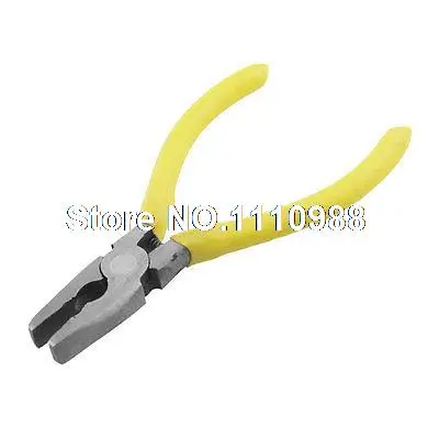 

Yellow Plastic Coated Wire Cutter Cutting Combination Plier 4.7"