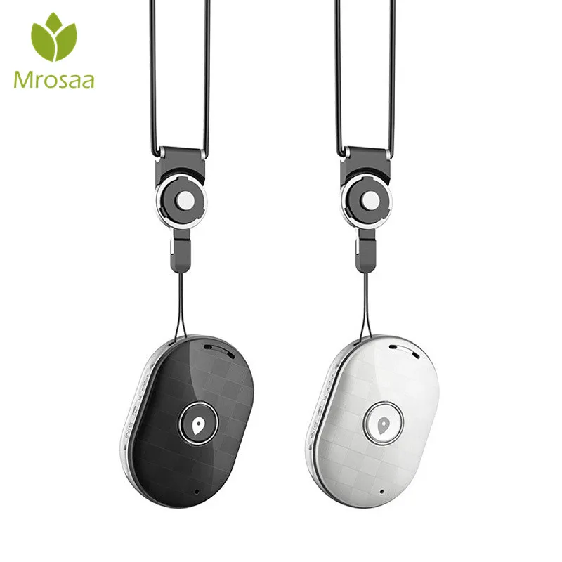 

Mrosaa Hot sale Pet Mini GPS Tracker Anti Lost Waterproof Dog Cat Locator Geo-Fence LBS Double Positioning Pet tracker