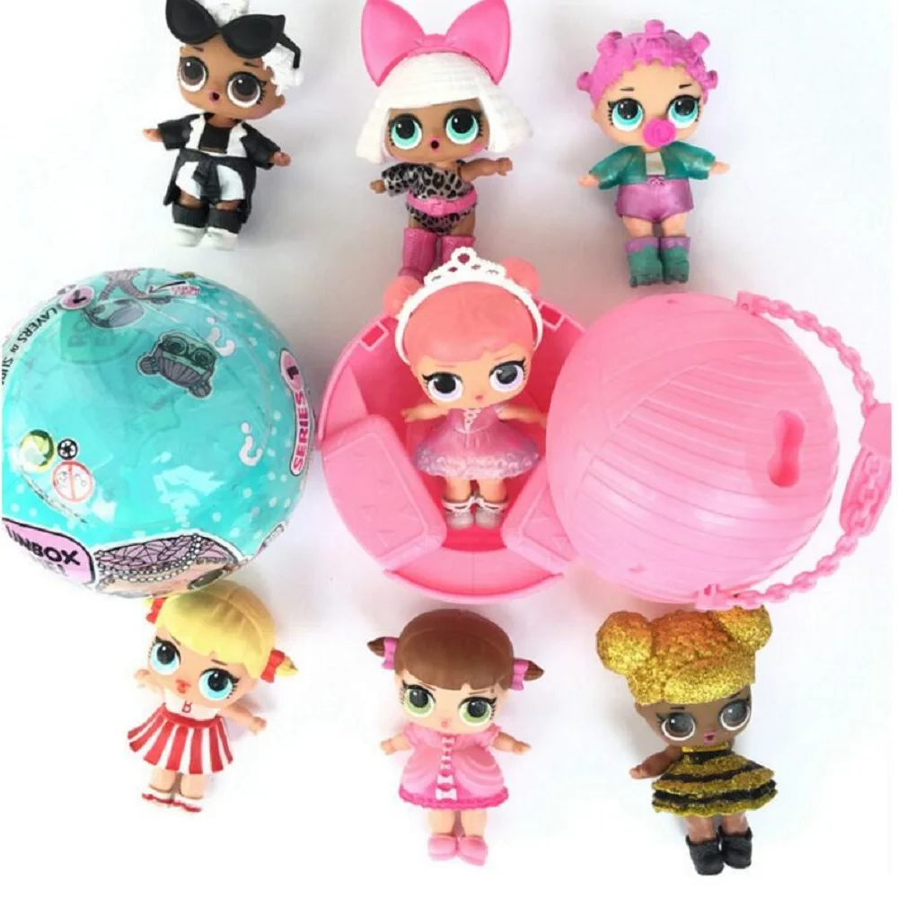 

12 Styles Lol Surprise Doll Unpacking High-quality Lol Dolls Baby Tear Open Color Change Egg Lol-Doll Action Figure Toys Kids