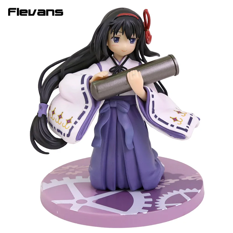 

Anime Puella Magi Madoka Magica Akemi Homura Miko 1/8 Scale Pre-painted Figure Collectible Model Toy