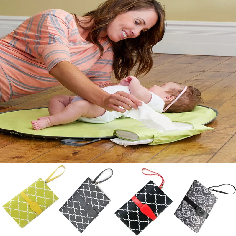 Waterproof Portable Baby Diaper Changing Mat Nappy Changing Pad Travel