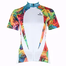 Красивые розы печатных майки для велоспорта Лето MTB дорожный велосипед одежда ретро xxl короткий рукав велосипедные майки для женщин
