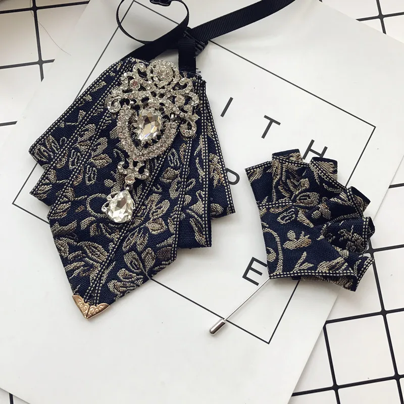 i-Remiel Men Ties New Designers Fashion Formal Men's Wedding Bow Tie Brooch for Men Shirt Dress Tuxedo Collar Bowtie Accessories