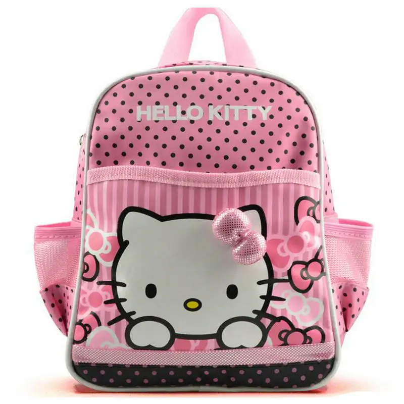 

Fashion children's schoolbags cute kitty kindergarten custom princess cartoon waterproof nylon backpack girls school bag 2 color