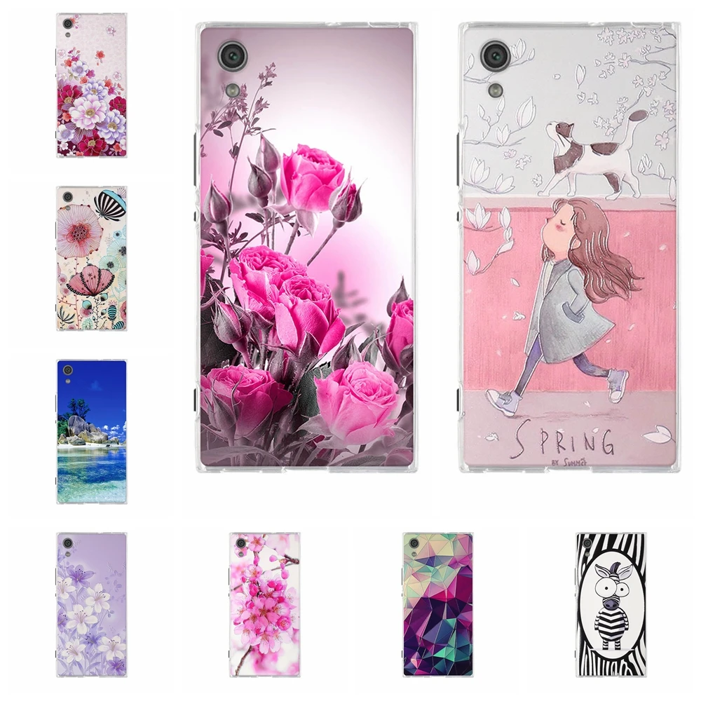 

For Sony Xperia XA1 Case Silicone TPU Case For Sony Xperia XA1 Cover Phone Case For Sony XA1 Funda Protective Back Bumper XA1 Z6