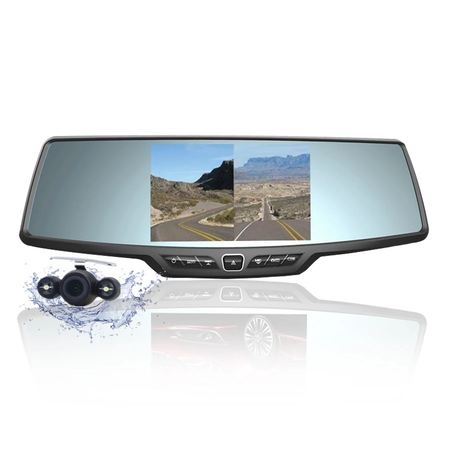 Ecartion Car font b Camera b font Recorder Full HD 1080p Rearview Mirror font b Camera