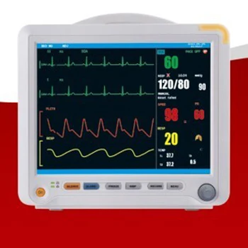 

Health Care Multi Parameter ICU Patient Monitor Pulse ECG Blood Pressure Temperature Oximeter Medical Equipment YK8000B