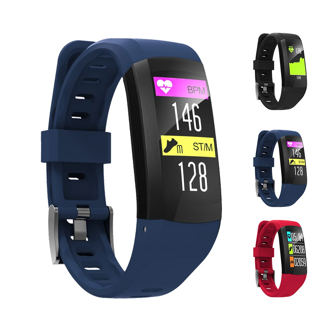 

S906 Sports Smart Bracelet Heart Rate GPS Waterproof Fitness Tracker Wristwatch Sport Pedometer Watch