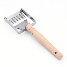 1 шт. Пчеловодство кроя Мёд Скребок Лопата вилка из нержавеющей стали железа Мёд гребень вилка для меда Скребок Лопата Пчеловодство инструмент 40