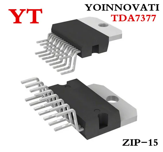  10PCS TDA7377 7377 TDA  7377 ZIP-15 IC AMP AUDIO 2X35W MULTIWATT15