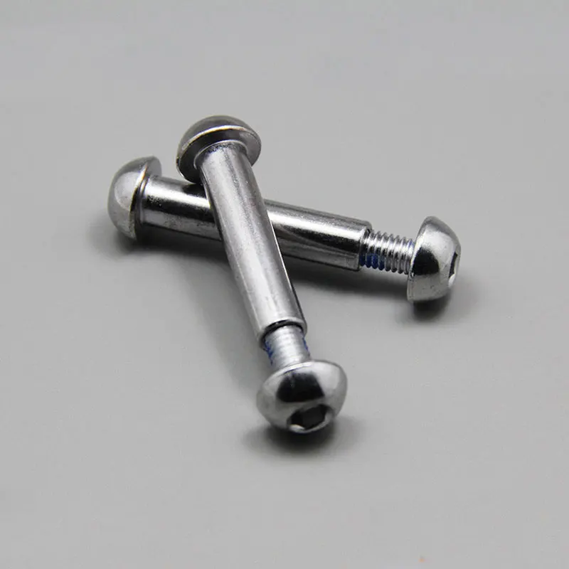 M8 52mm semi-circle inner hexagon butt screw for Bicycle Umbrella head knock splint screws 8mm 10pcs | Обустройство дома