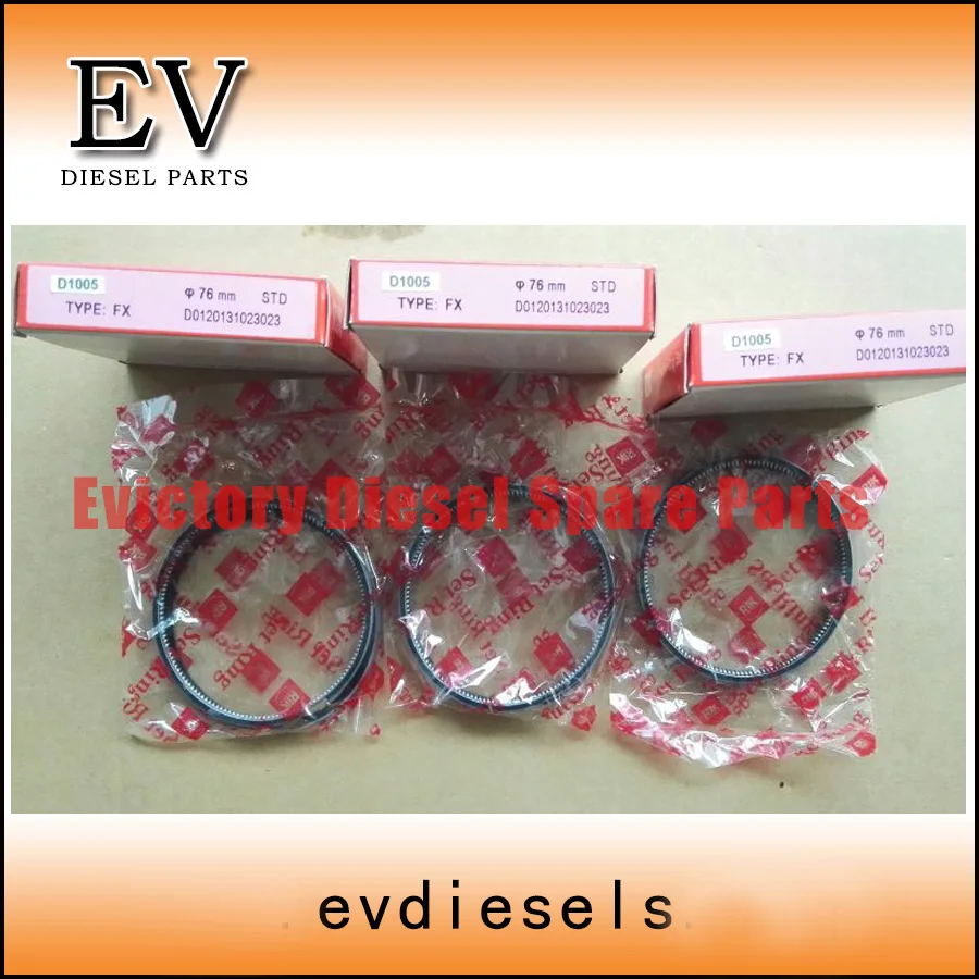 For kubota engine rebuild kit D782 piston piston ring set cylinder liner full cylinder head gasket main& con rod bearing-in Pistons, Rings, Rods & Parts ...