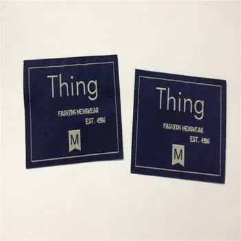 

Custom Brand Garment Label/Clothing Main Label Woven Label