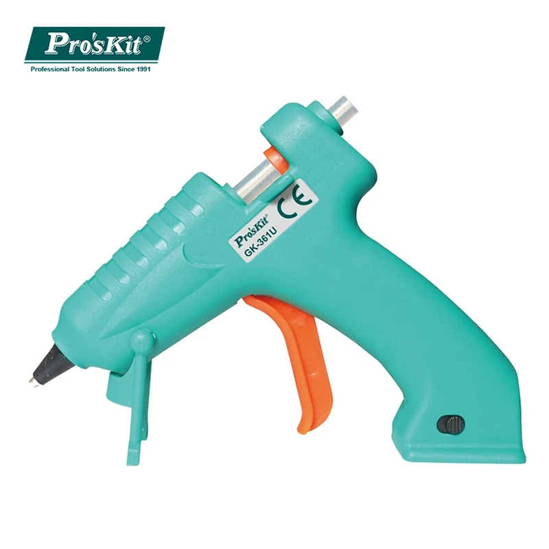 Pro‘skit Cordless Hot Melt Glue Gun Rechargeable USB Fast Heating Home