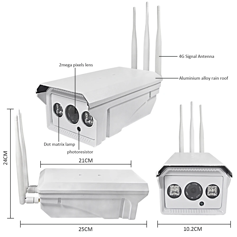 2MP 1080P HD беспроводная Wifi ip-камера наружная Водонепроницаемая 4G 3g sim-карта CCTV камера наблюдения ИК ночного видения Обнаружение движения