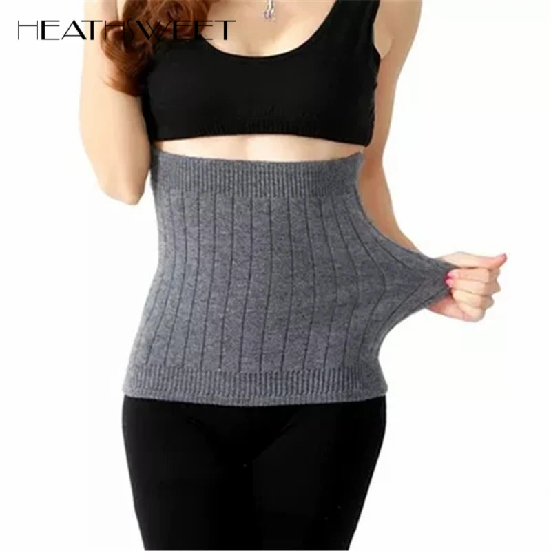 Healthsweet Therapy Cashmere Fitness Waist Belt Warmer Wool