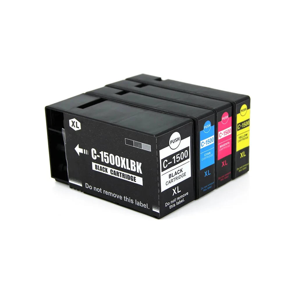 Full ink 4 PCS ink Cartridge For Canon PGI 1500 XL PGI 1500 PGI1500 Printer for Canon MAXIFY