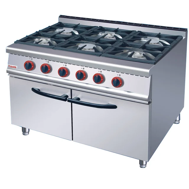 commercial kitchen equipment with cabinet 6 burners gas cooking range gas electric oven multifunctional cooker - Commercial Kitchen Equipment commercial kitchen equipment with cabinet 6 burners gas cooking range gas electric oven multifunctional cooker - Commercial Kitchen Equipment