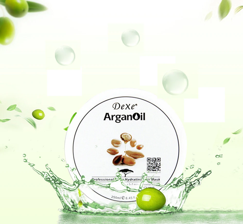 

Ultra Hydrating Argan Oil Hair Mask Deep Conditioner Repair Dry or Damaged Hair in 5-7 Minutes Repairing Keratin Cream Hair Care