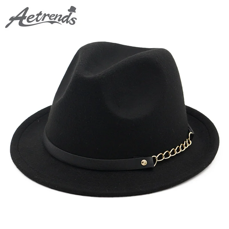 Buy [AETRENDS] 2017 New Winter Fedora Hats for Men or