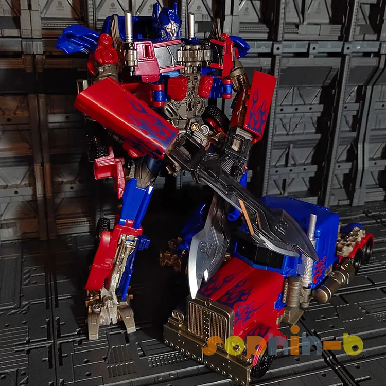 Трансформированный Optimus Prime с металлическими частями SS05 MP10 MP01 SS38 TE01 KO рисунок светодиодный стенд