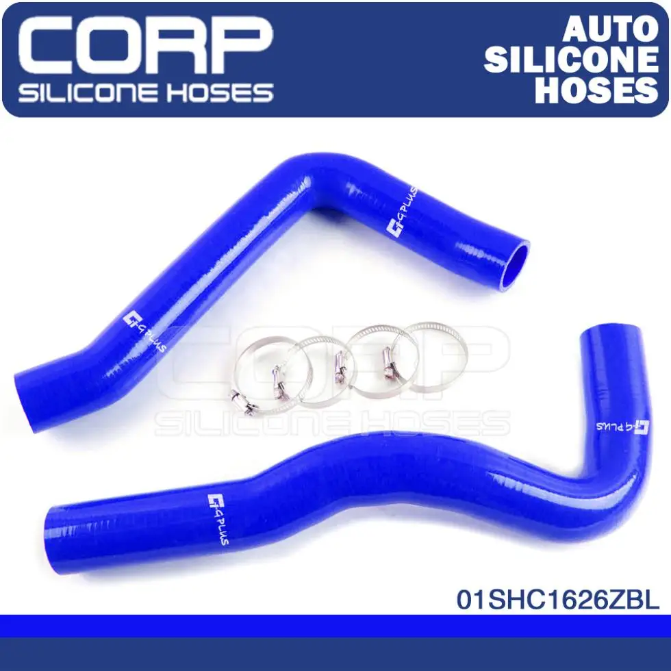 Tubo Radiatore In Silicone Per Nissan Patrol Y60 - RD28T 2.8L Turbo, 1994-1997, Blu - Foto 2