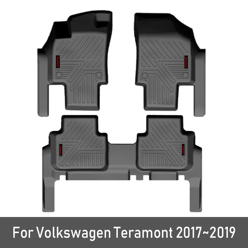 Новинка, TPE автомобильные коврики на заказ для Volkswagen VW Teramont Atlas, автомобильные коврики, аксессуары для стайлинга