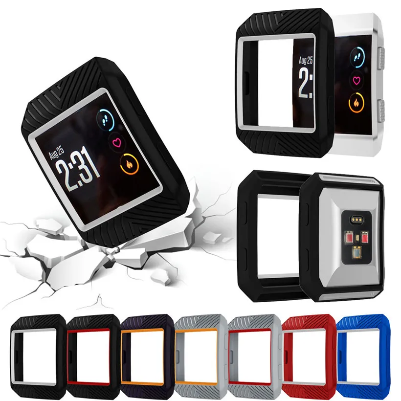 

CARPRIE Shock-proof Shatter-resistant Protective Silicone Case Cover Shell For Fitbit Ionic 180330 drop shipping