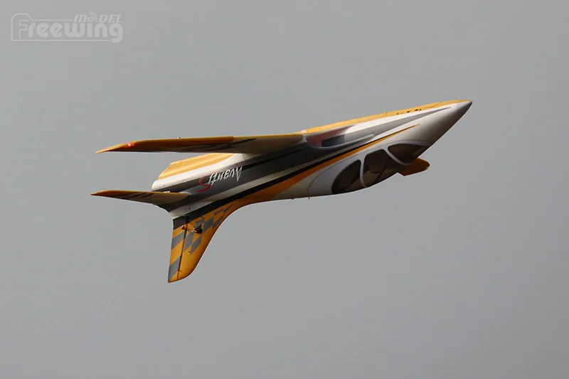 Модель радиоуправляемого самолета Freewing New EPO RC Plane Avanti S 80 мм EDF Jet plane металлический