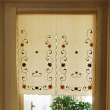 Белье ручной работы Шторы Вышивка полутени 85*90 см